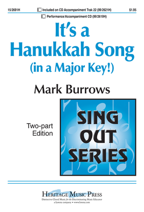 Book cover for It's a Hanukkah Song (in a Major Key!)