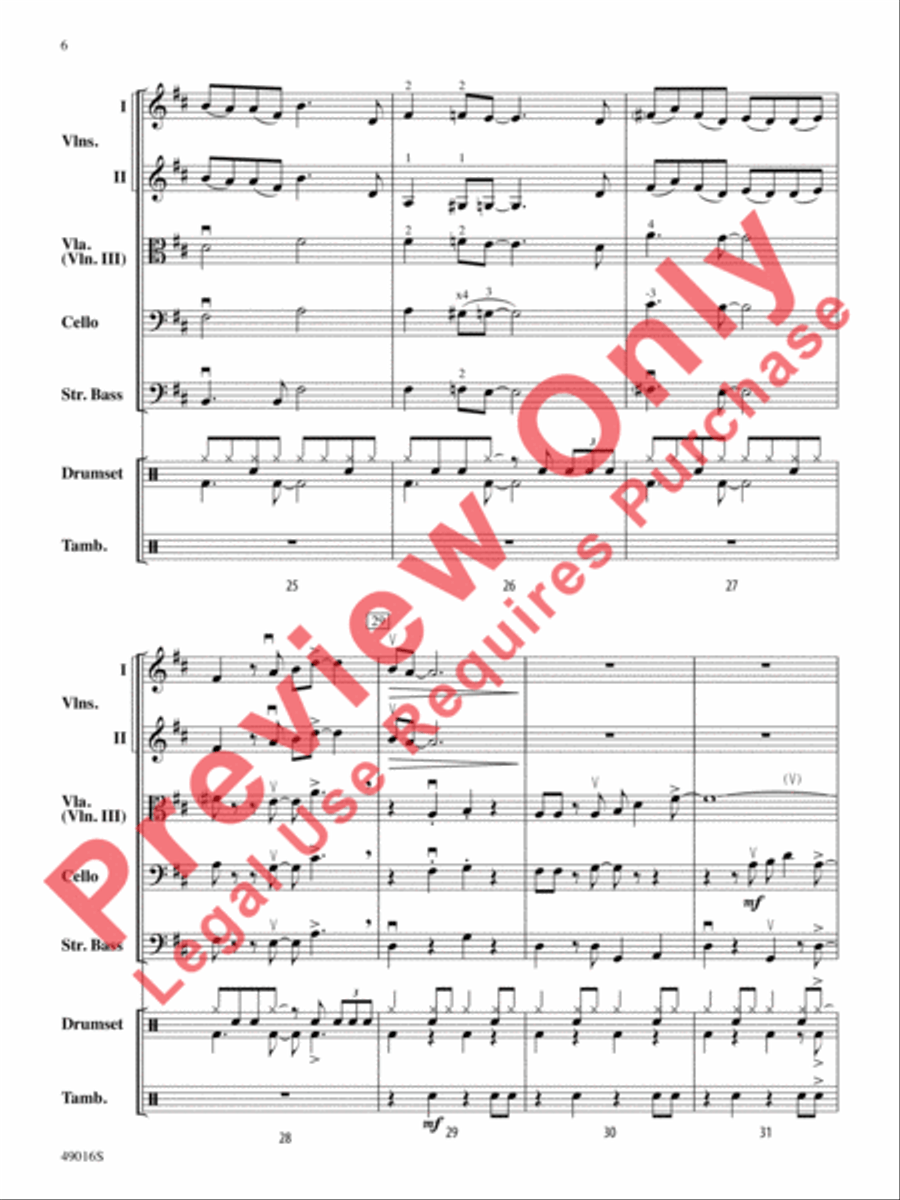 It's All Right String Orchestra scores gallery preview page 7