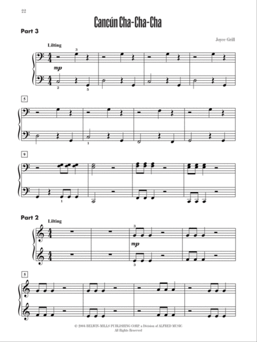 Contest Winners for Three, Book 3 Small Ensemble scores gallery preview page 6