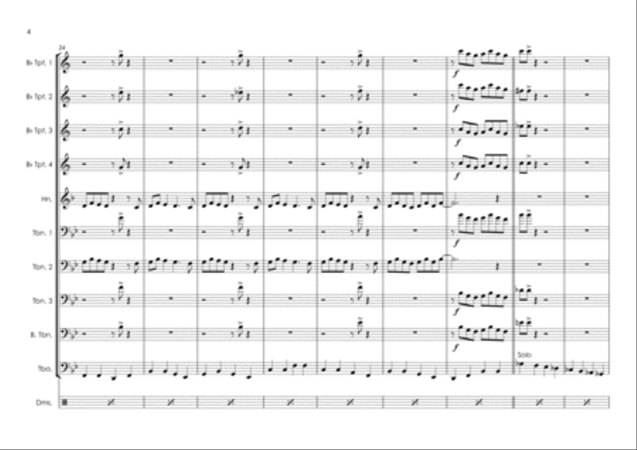 Opus One Horn scores gallery preview page 6