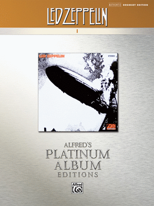 Book cover for Led Zeppelin -- I Platinum Drums