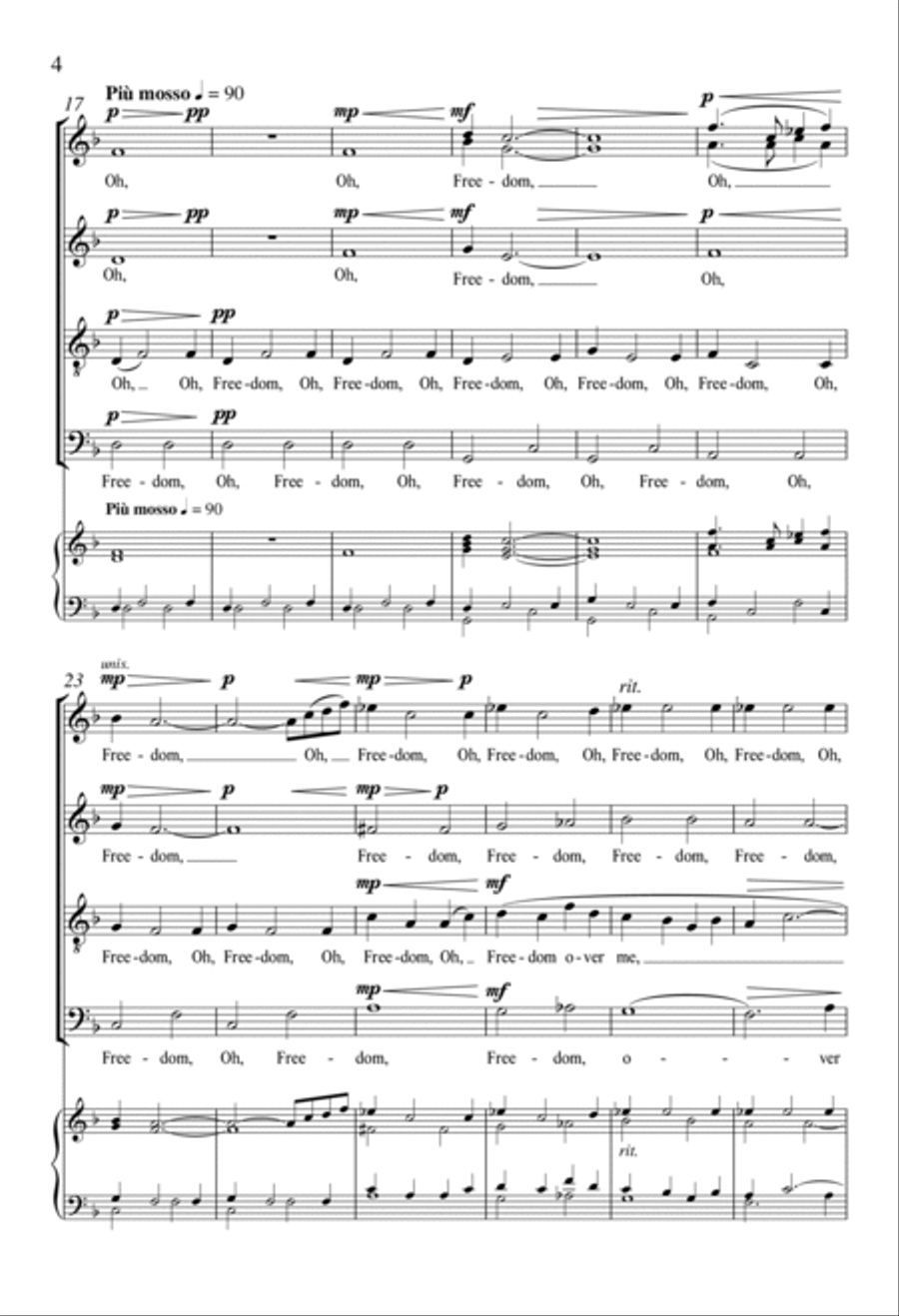 Oh, Freedom Divisi scores gallery preview page 3