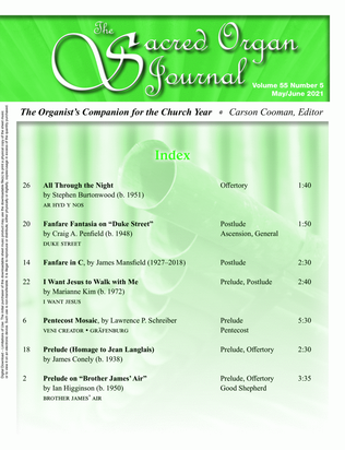 Sacred Organ Journal May/June 2021 - Digital