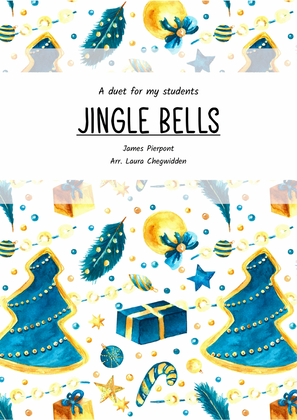 Book cover for Jingle Bells for Strings Duet