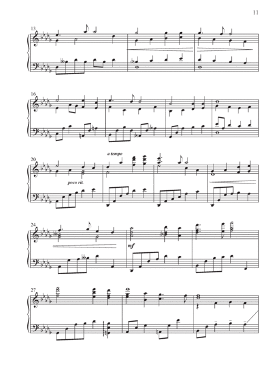 All Nature Sings Piano Solo scores gallery preview page 3