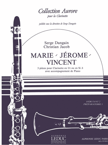 Marie, Jerome & Vincent (clarinet & Piano)