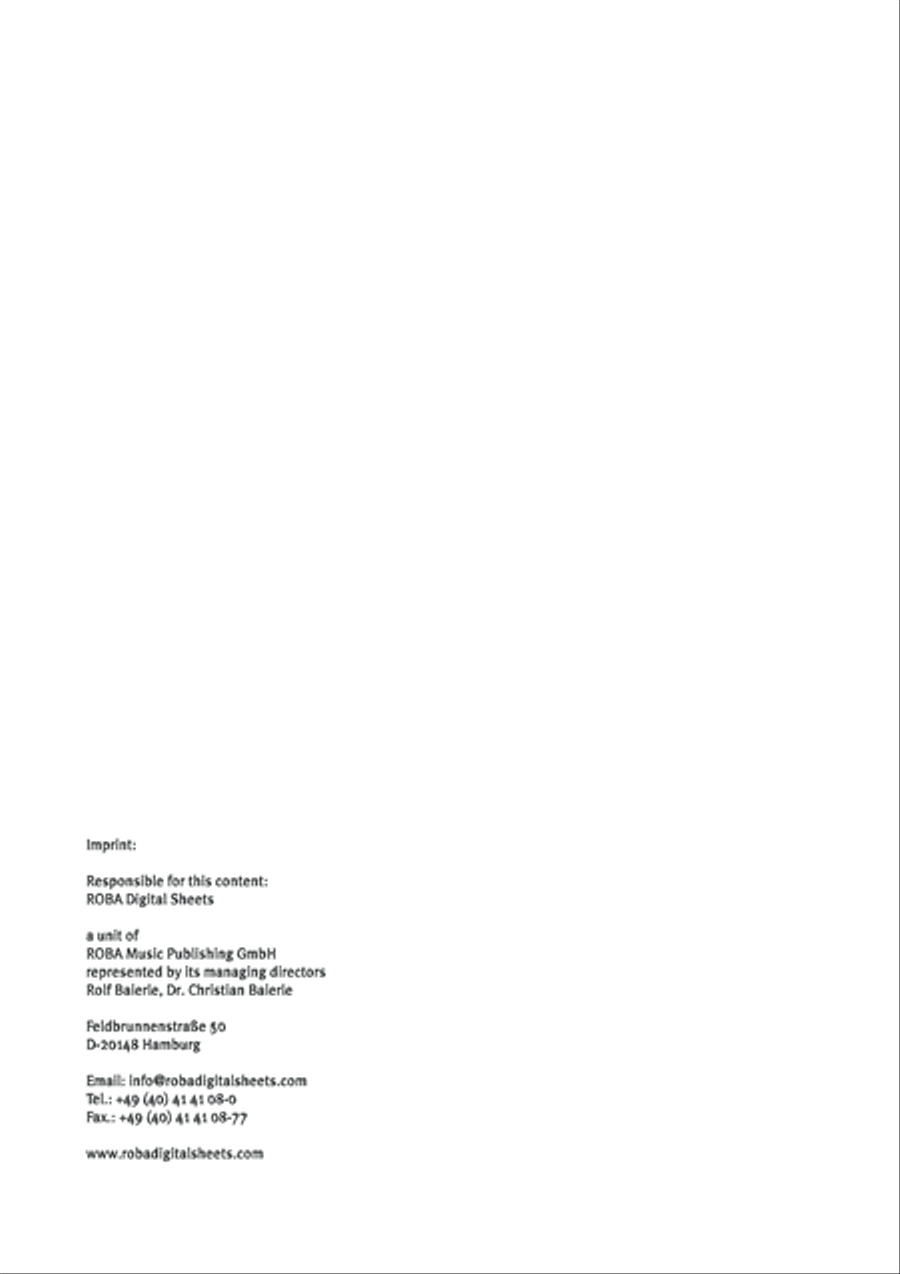 Das sind die einsamen Jahre Voice scores gallery preview page 2