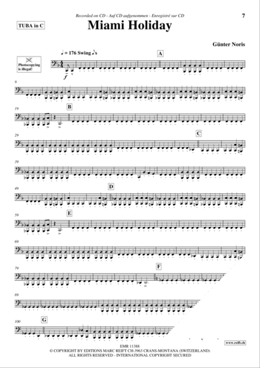 Play The Tuba With The Ballroom Dance Orchestra Vol. 8 Tuba scores gallery preview page 8
