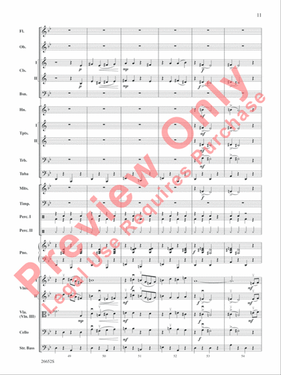 Leroy Anderson Favorites Leroy Anderson Favorites Full Orchestra scores gallery preview page 12