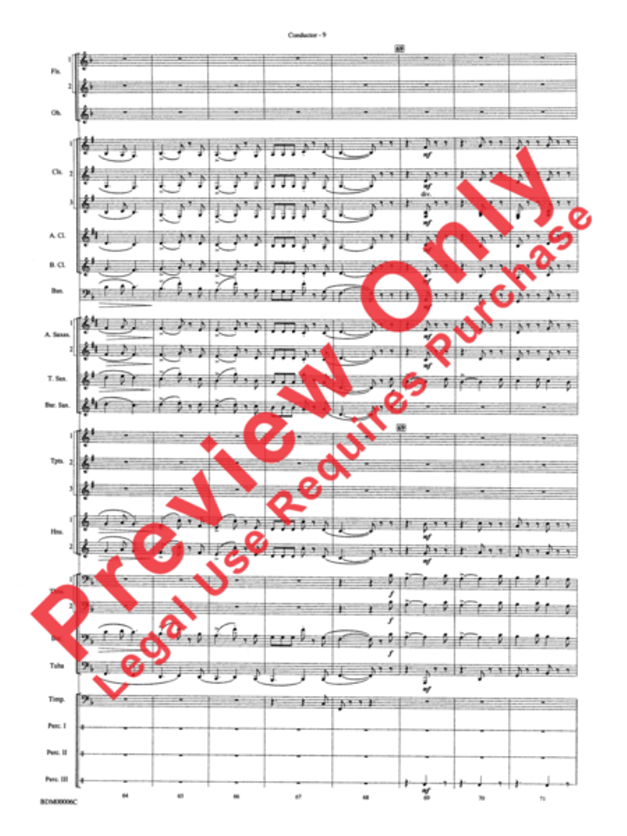 Children's March Concert Band scores gallery preview page 11