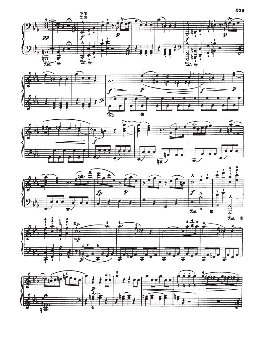 Sonata In C Minor, K. 457 Piano Solo scores gallery preview page 4