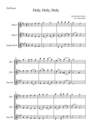 Holy, Holy, Holy (Traditional Christian Song) for Woodwind Trio