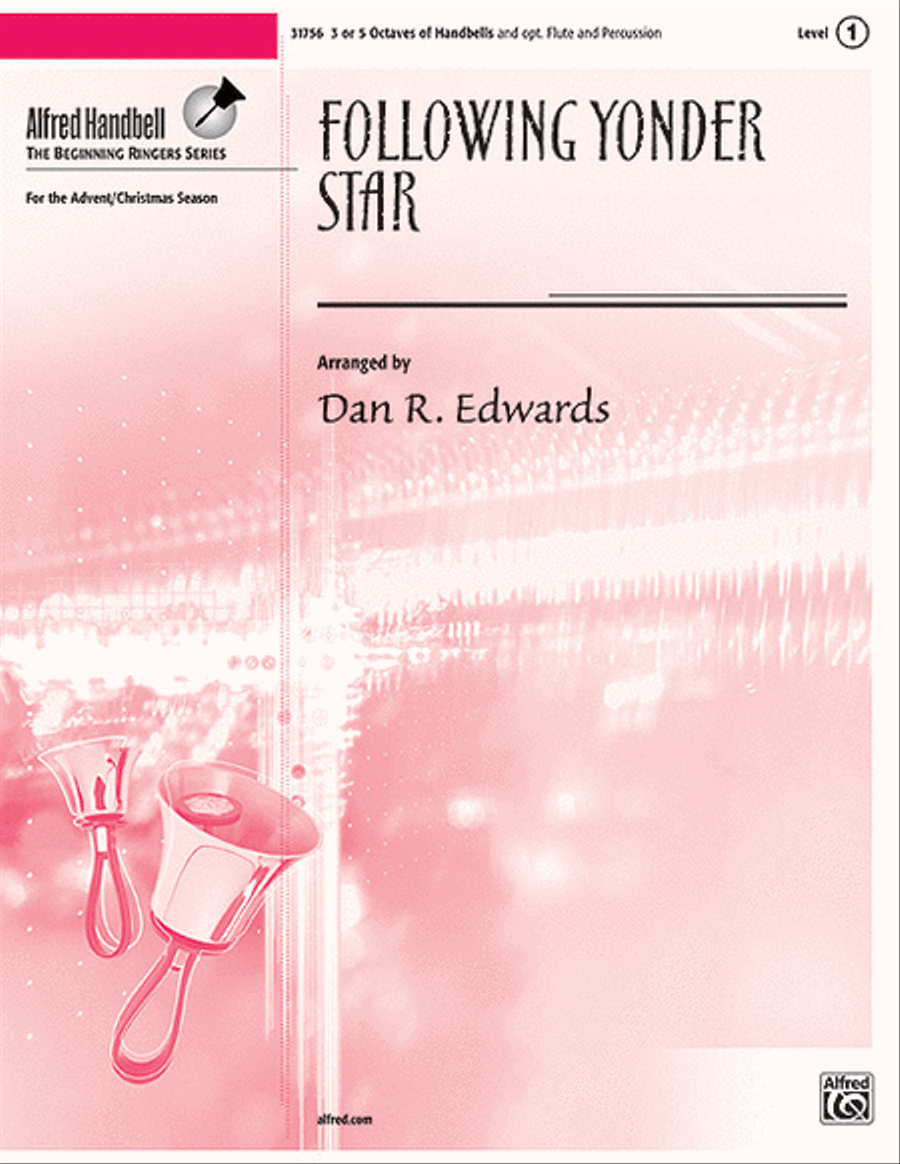 Following Yonder Star Handbell Choir scores gallery preview page 1