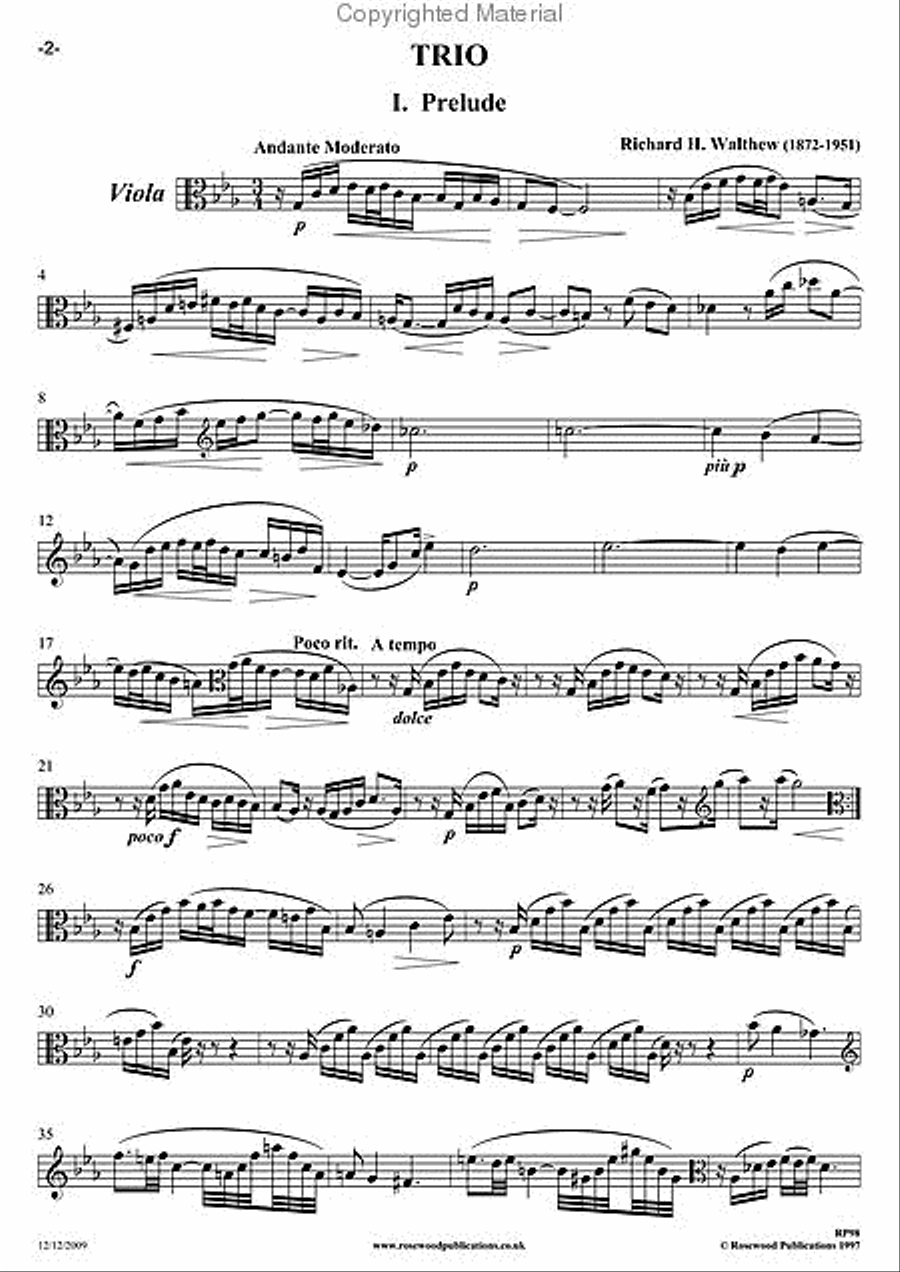 Prelude & Fugue Violin scores gallery preview page 3