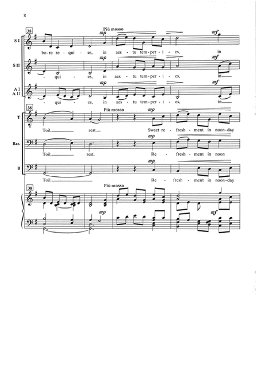 Veni, Sancte Spiritus Choir scores gallery preview page 7