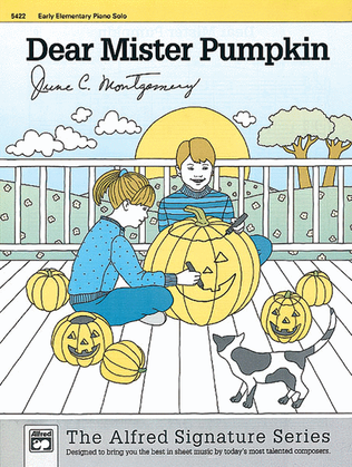 Book cover for Dear Mr. Pumpkin