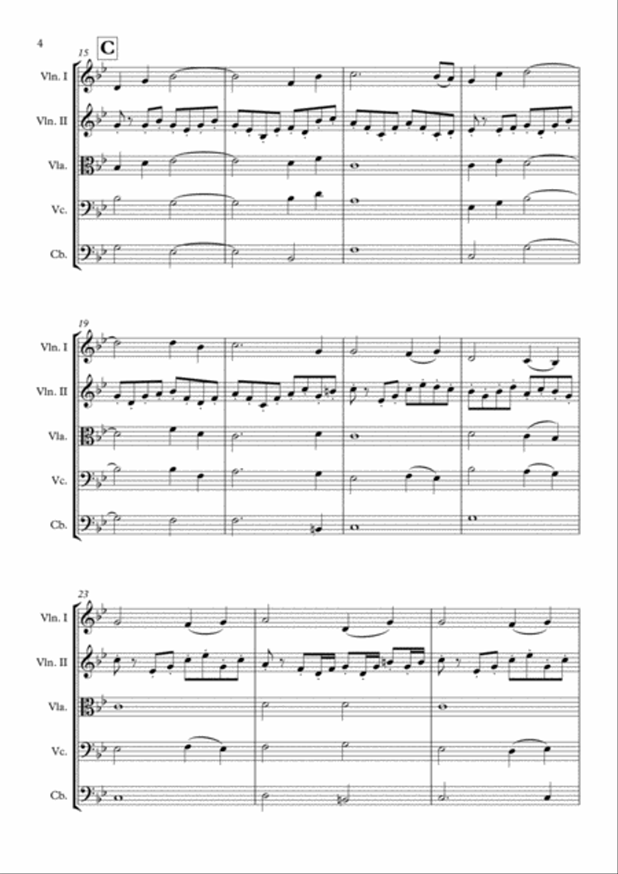 For The Cause String Quintet scores gallery preview page 5