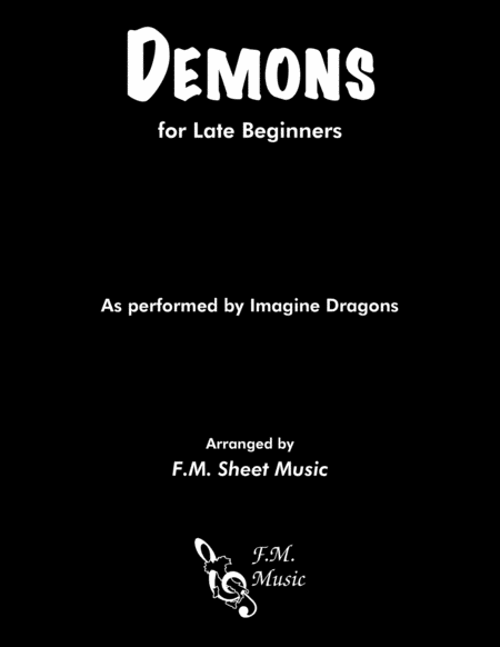 Demons (Easy Piano) image number null