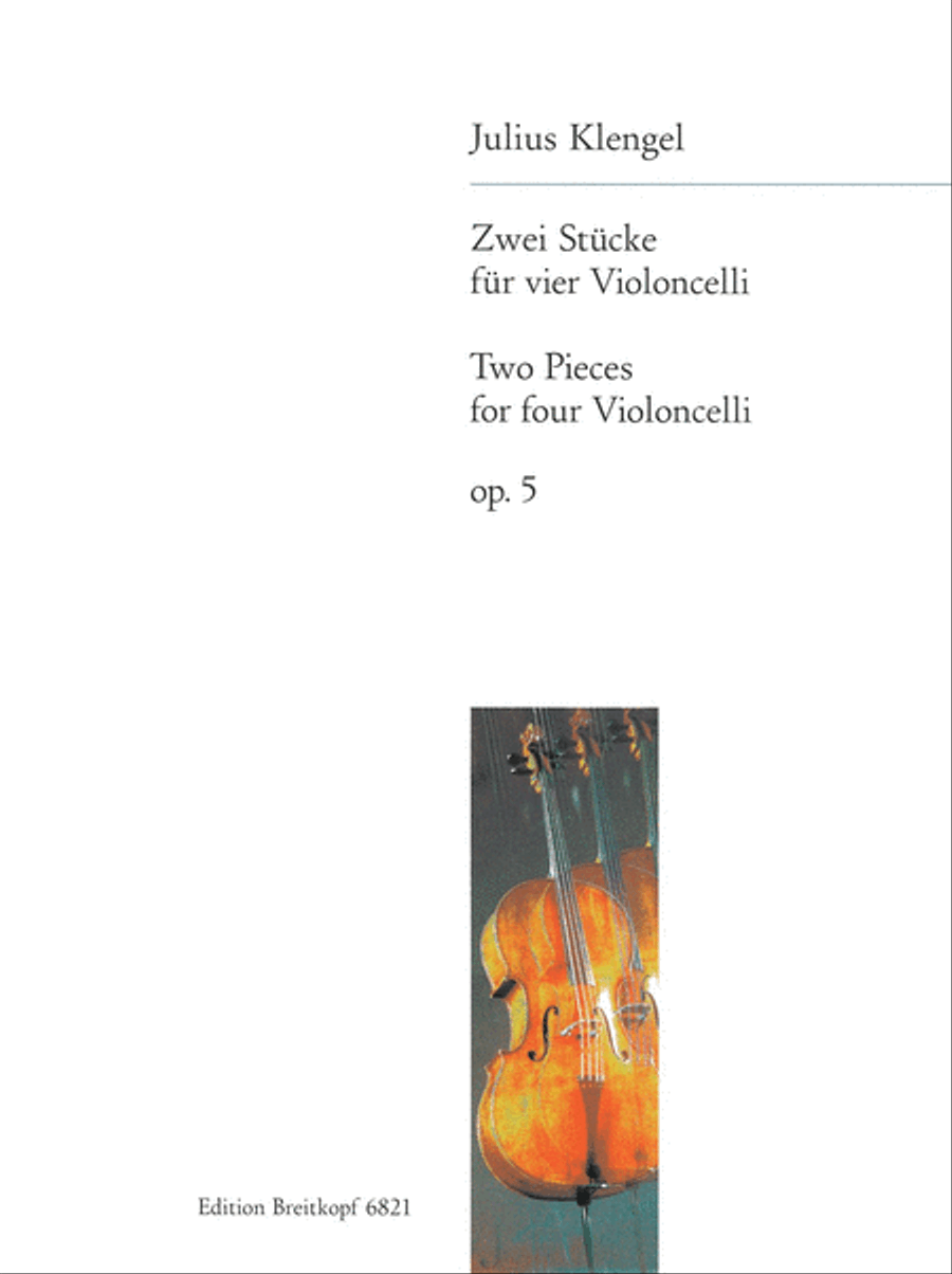 2 Pieces Op. 5 Cello scores gallery preview page 1