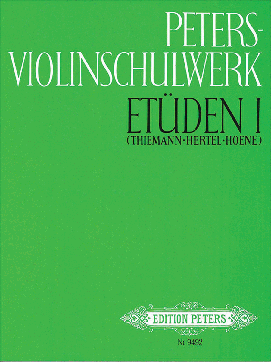 Peters Violin School (Etudes I)