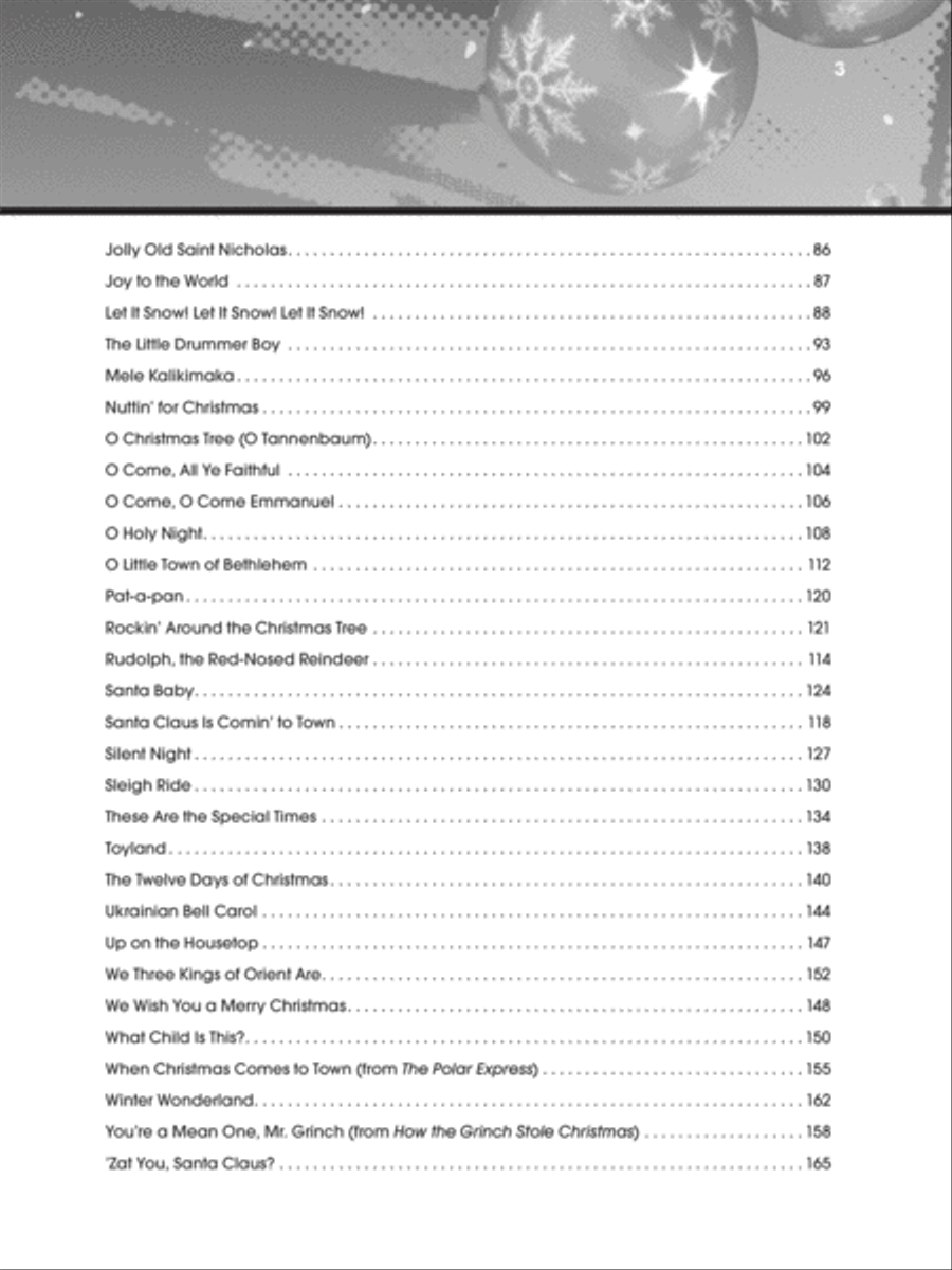 The Giant Book of Christmas Sheet Music Easy Piano scores gallery preview page 3