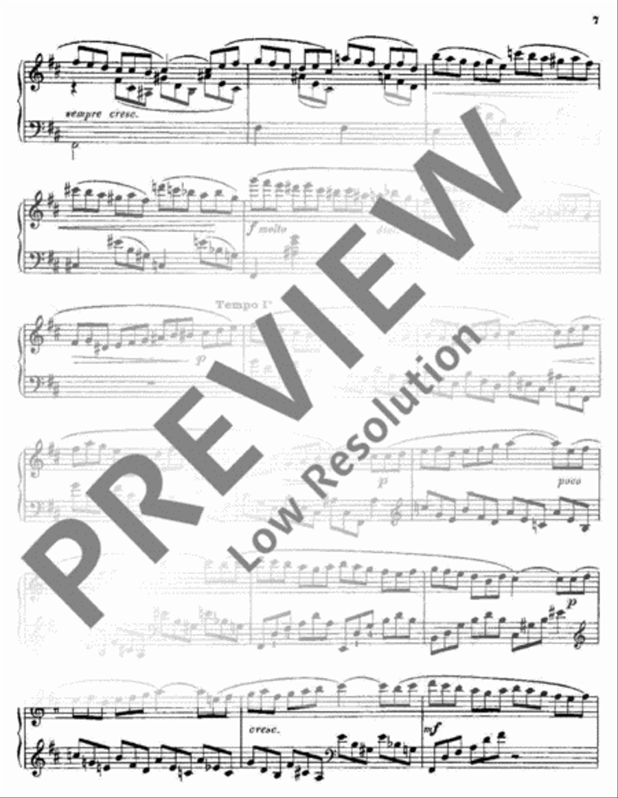 Impromptu No. 1 Piano Solo scores gallery preview page 8