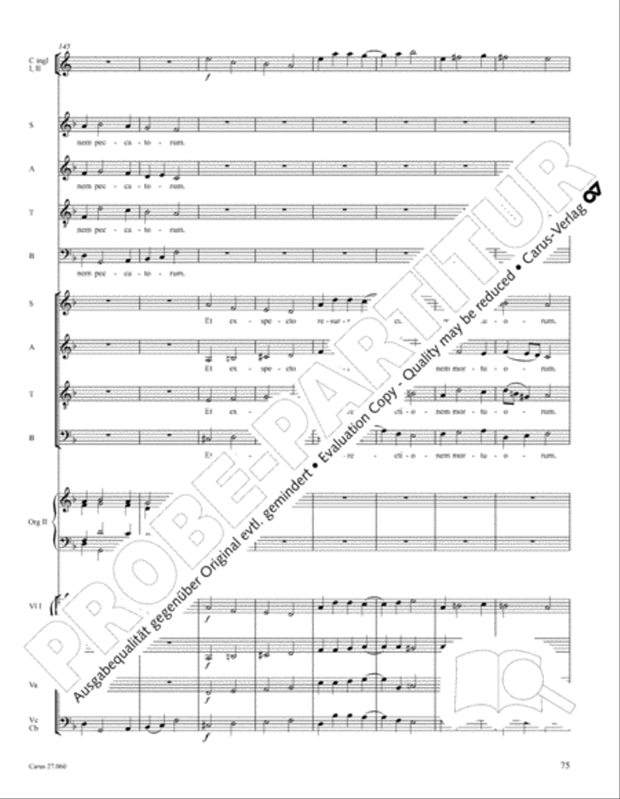 Messe a quatre voix 4-Part scores gallery preview page 86
