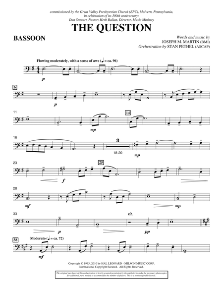 The Question - Bassoon