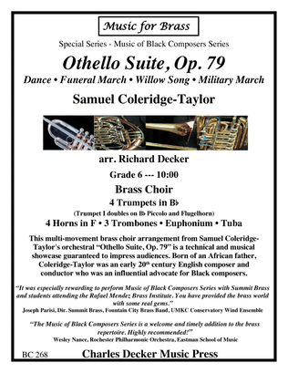 Othello Suite, Op. 79 for Brass Choir