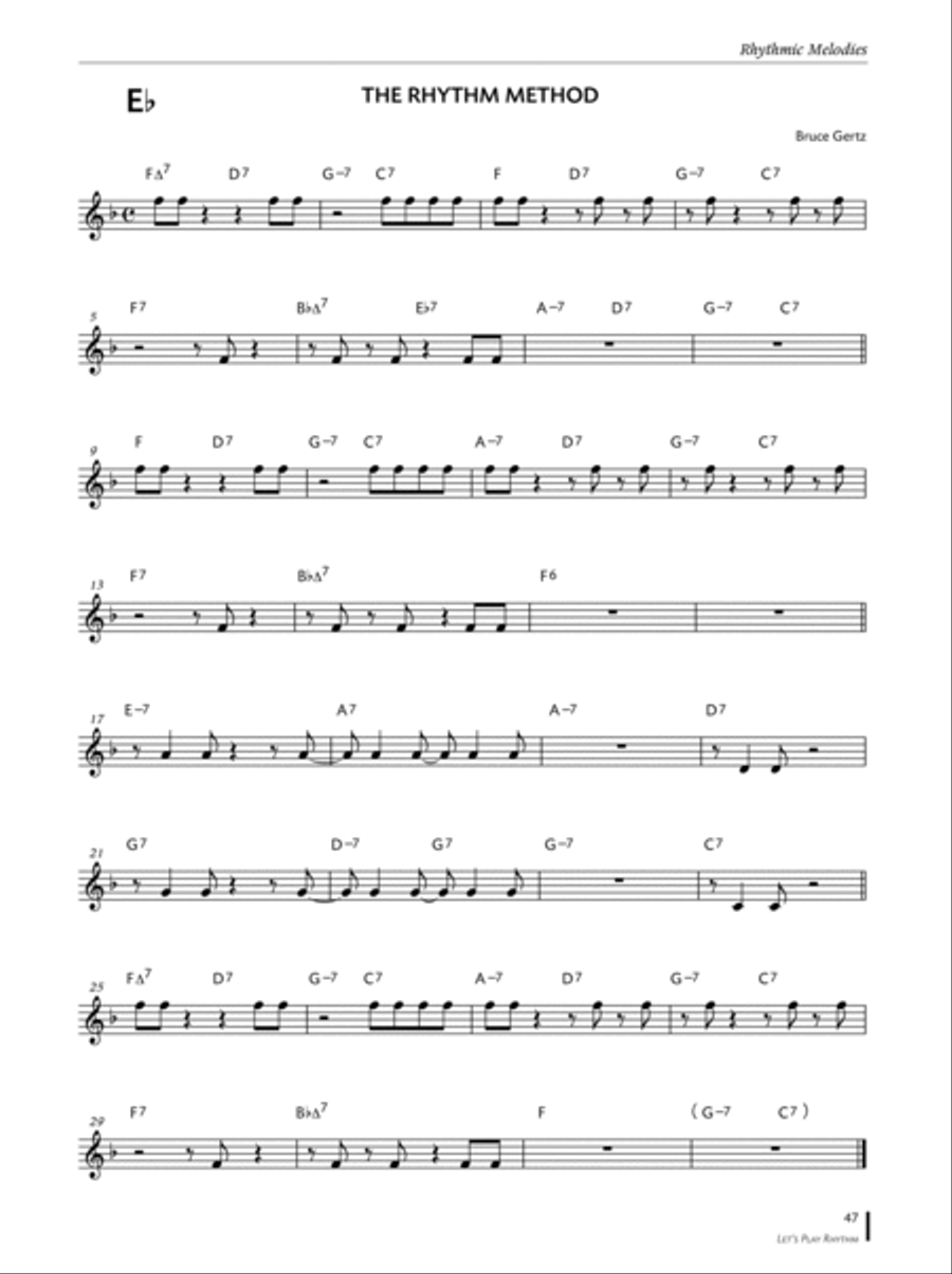 Let's Play Rhythm, Volume 2 Clarinet scores gallery preview page 13