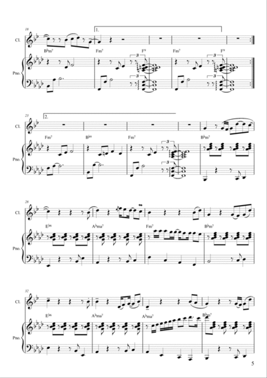 Bon Vie Von Woodwind Duet scores gallery preview page 2