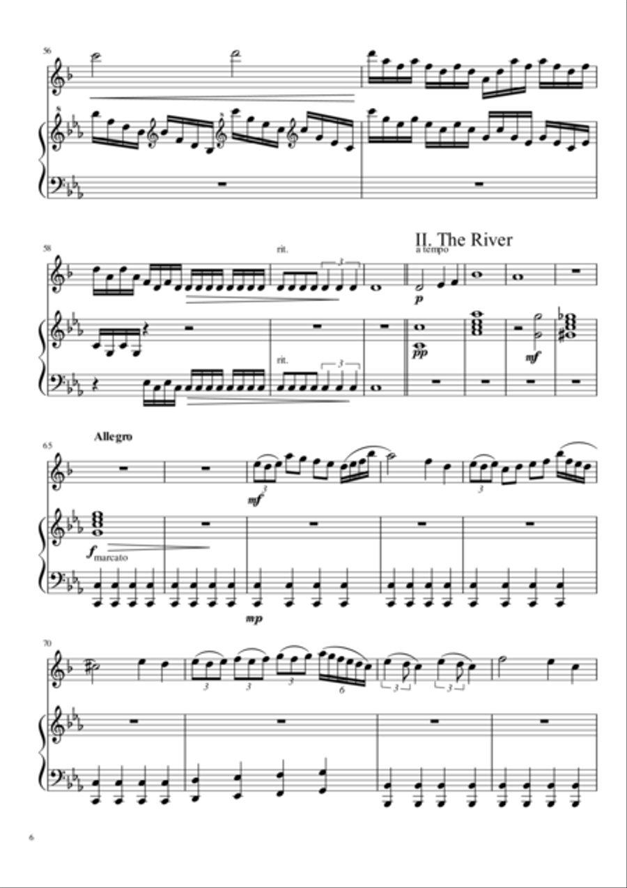 Water in Time Tenor Saxophone scores gallery preview page 11