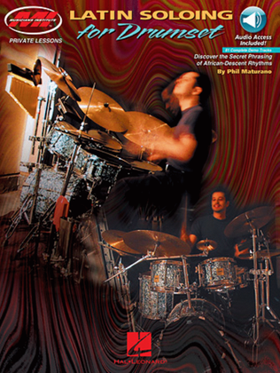 Book cover for Latin Soloing for Drumset