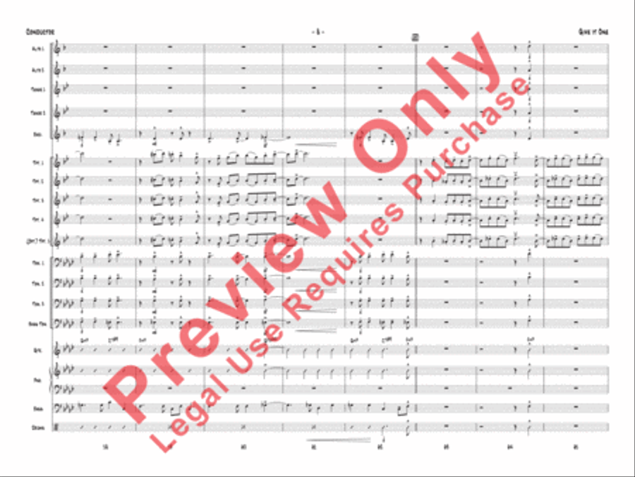 Give It One Jazz Ensemble scores gallery preview page 9