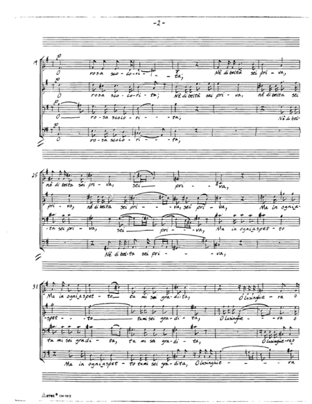 Seven Madrigals (ms Score, Original Keys) image number null
