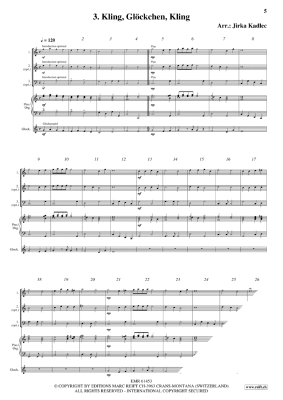 12 Easy Christmas Songs 12 Easy Christmas Songs Woodwind Duet scores gallery preview page 5