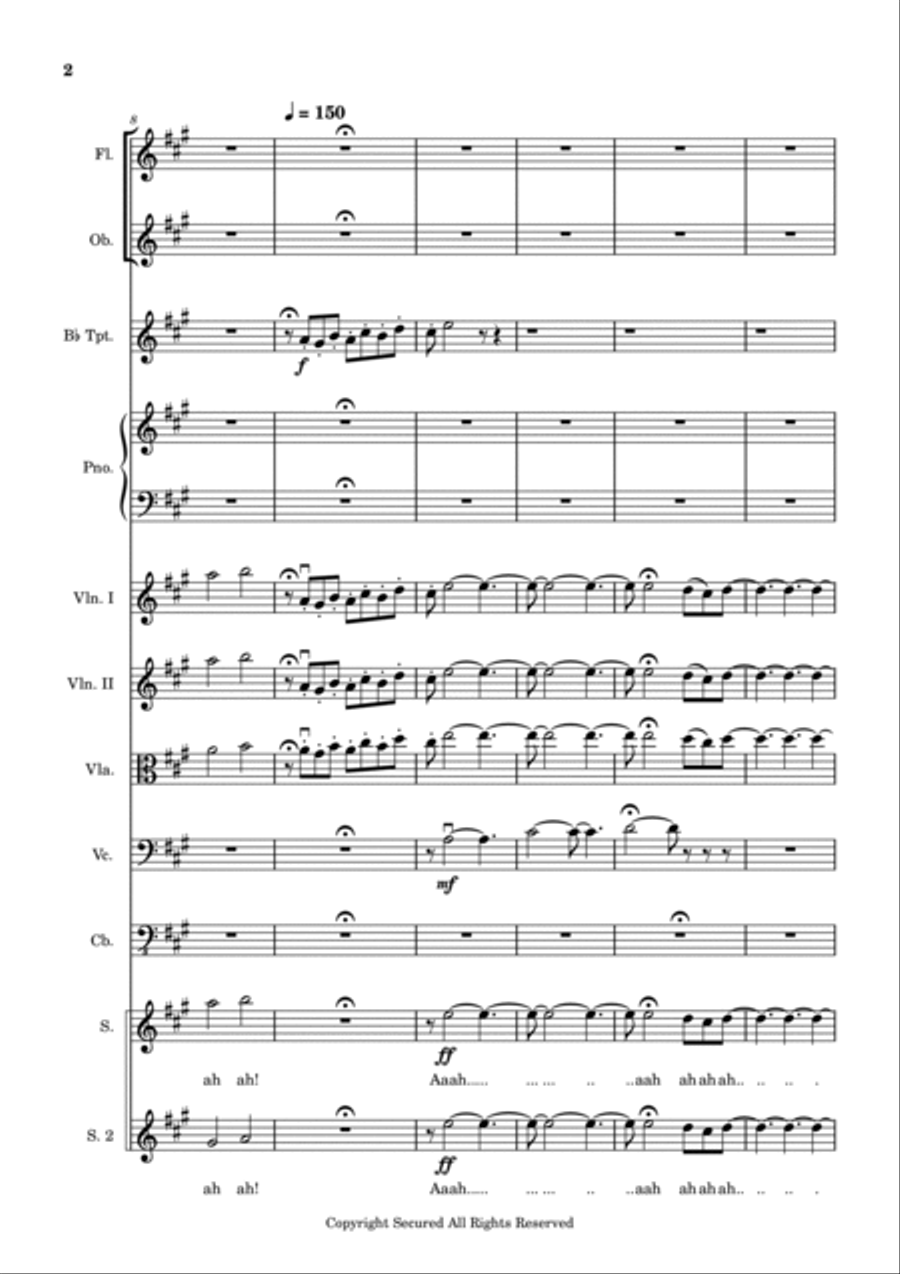 Tribute Full Orchestra scores gallery preview page 2