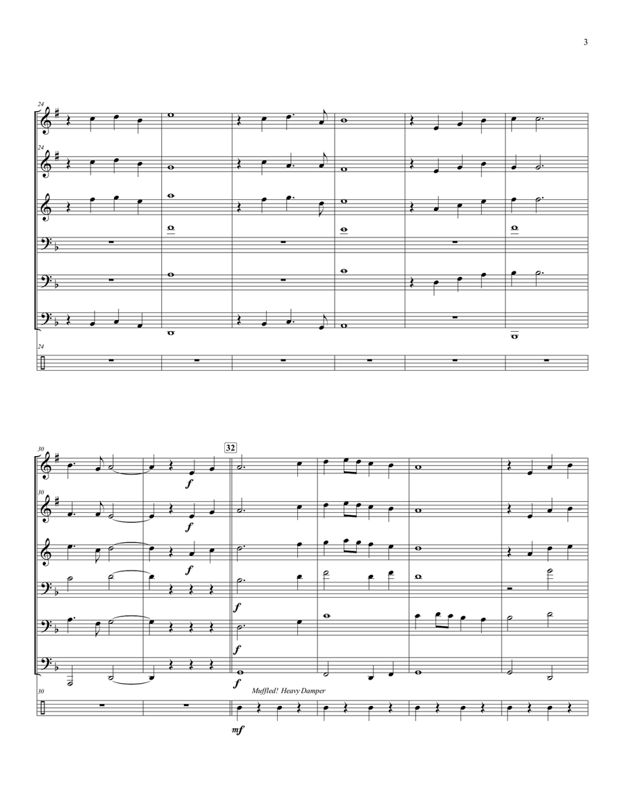 Misty Mountain Large Ensemble scores gallery preview page 3