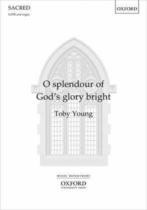 Book cover for O splendour of God's glory bright