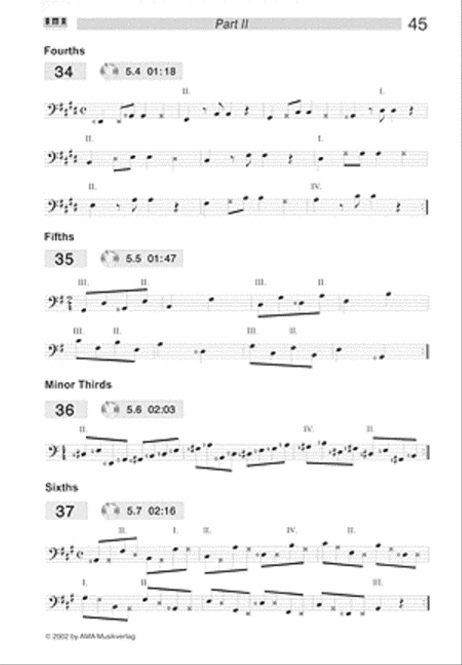 Rock Bass - Rock,Blues,Reggae,Funk,Jazz etc. Bass Guitar scores gallery preview page 3