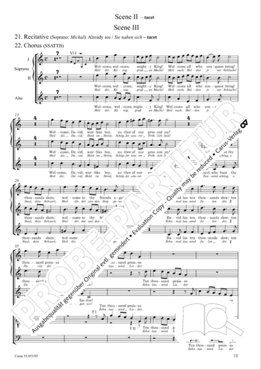 Saul Saul SSATB scores gallery preview page 12