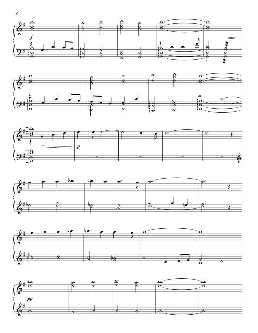 The Real Hero (from Avengers: Endgame) Piano Solo scores gallery preview page 2