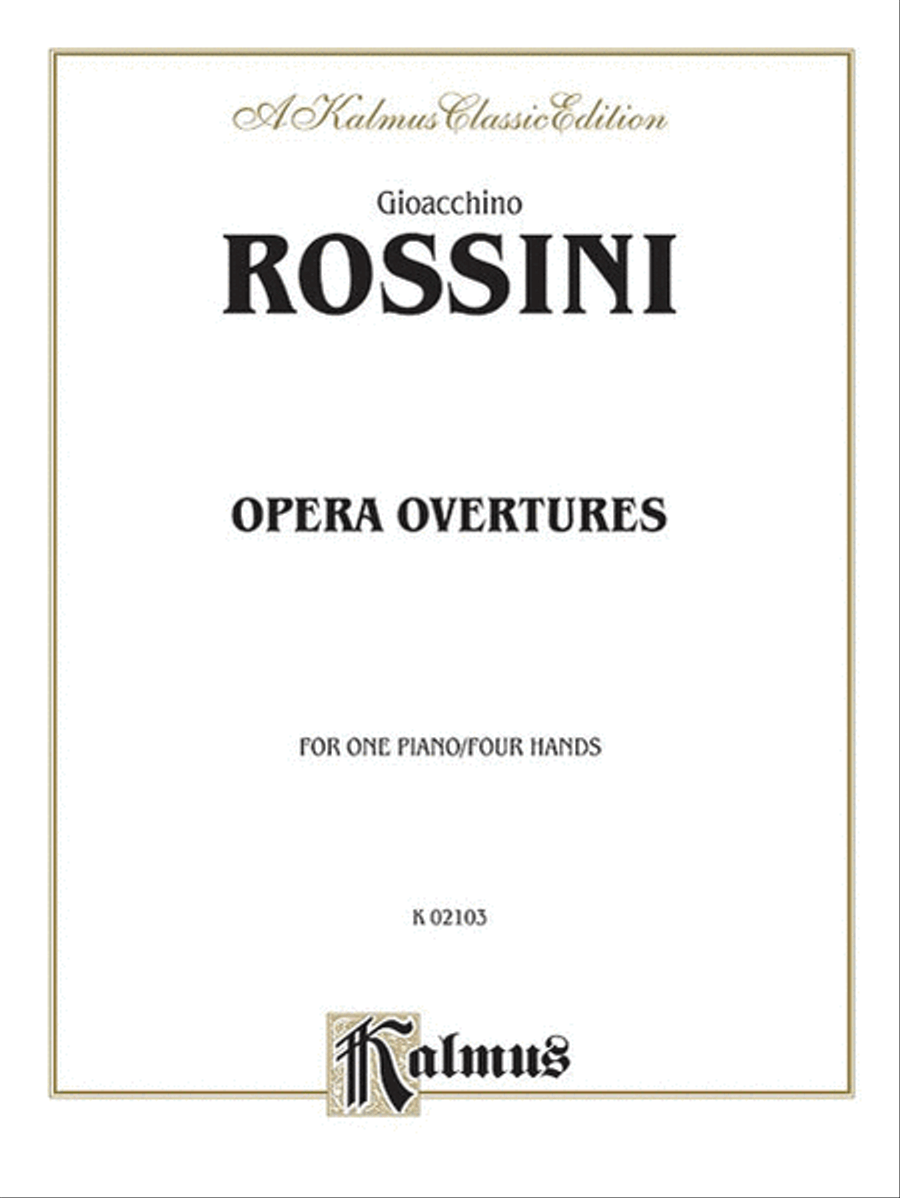 Opera Overtures Small Ensemble scores gallery preview page 1