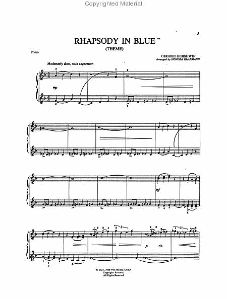 Rhapsody in Blue (Theme)