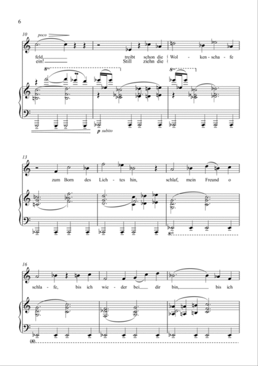 Vier Lieder im Volkston Vier Lieder im Volkston Voice scores gallery preview page 4