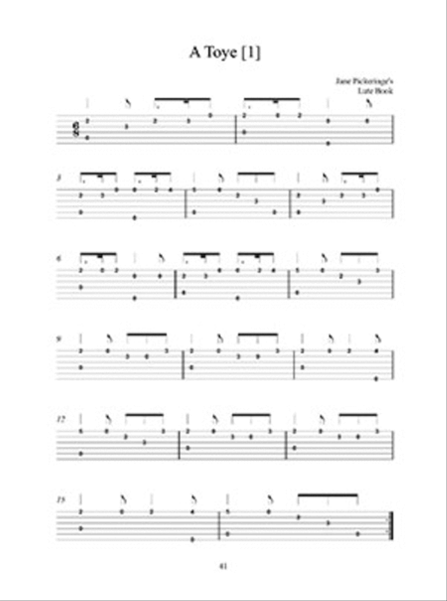 Introduction to the Lute Lute scores gallery preview page 2