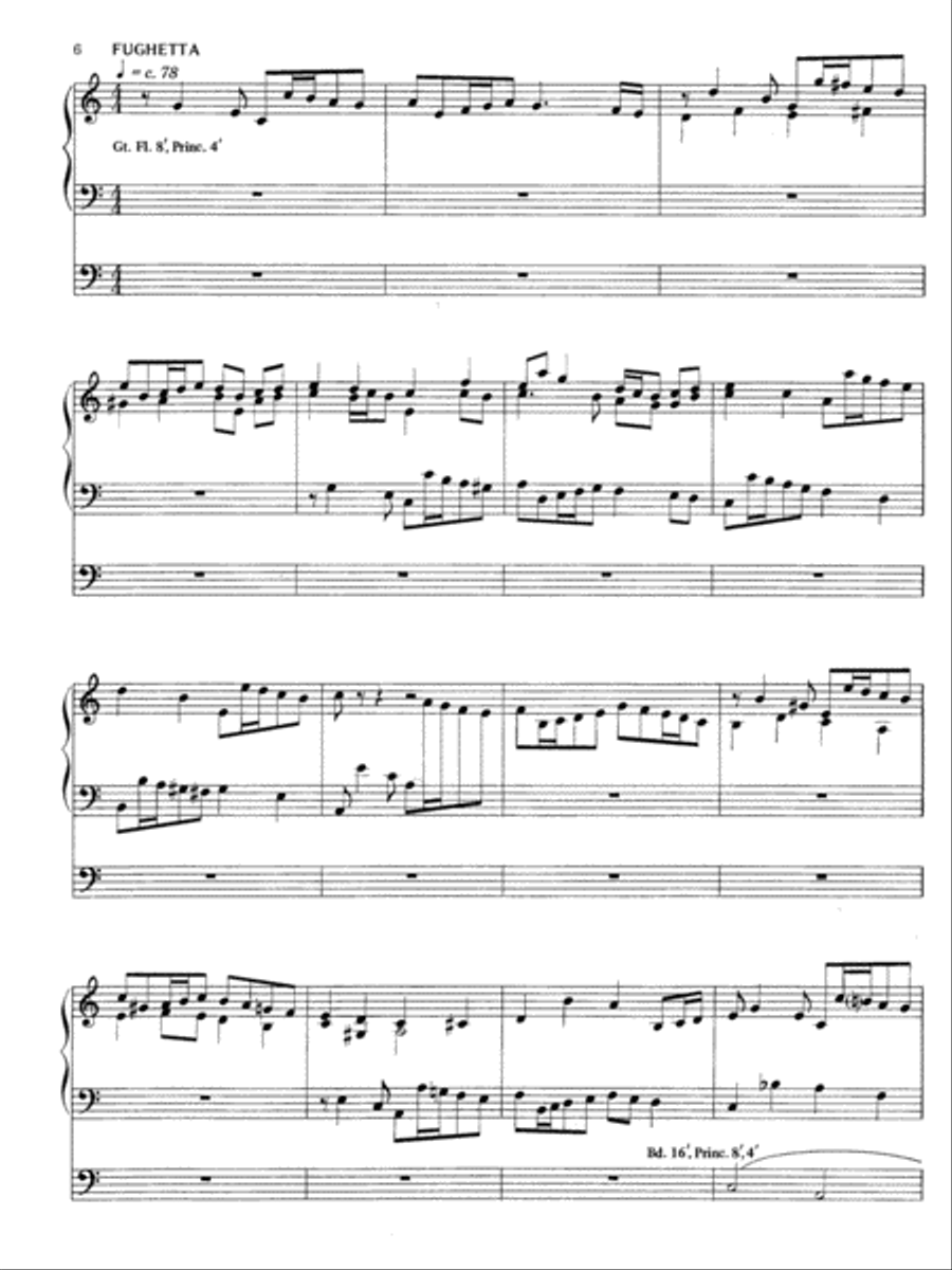 Abbot's Leigh Organ Solo scores gallery preview page 6