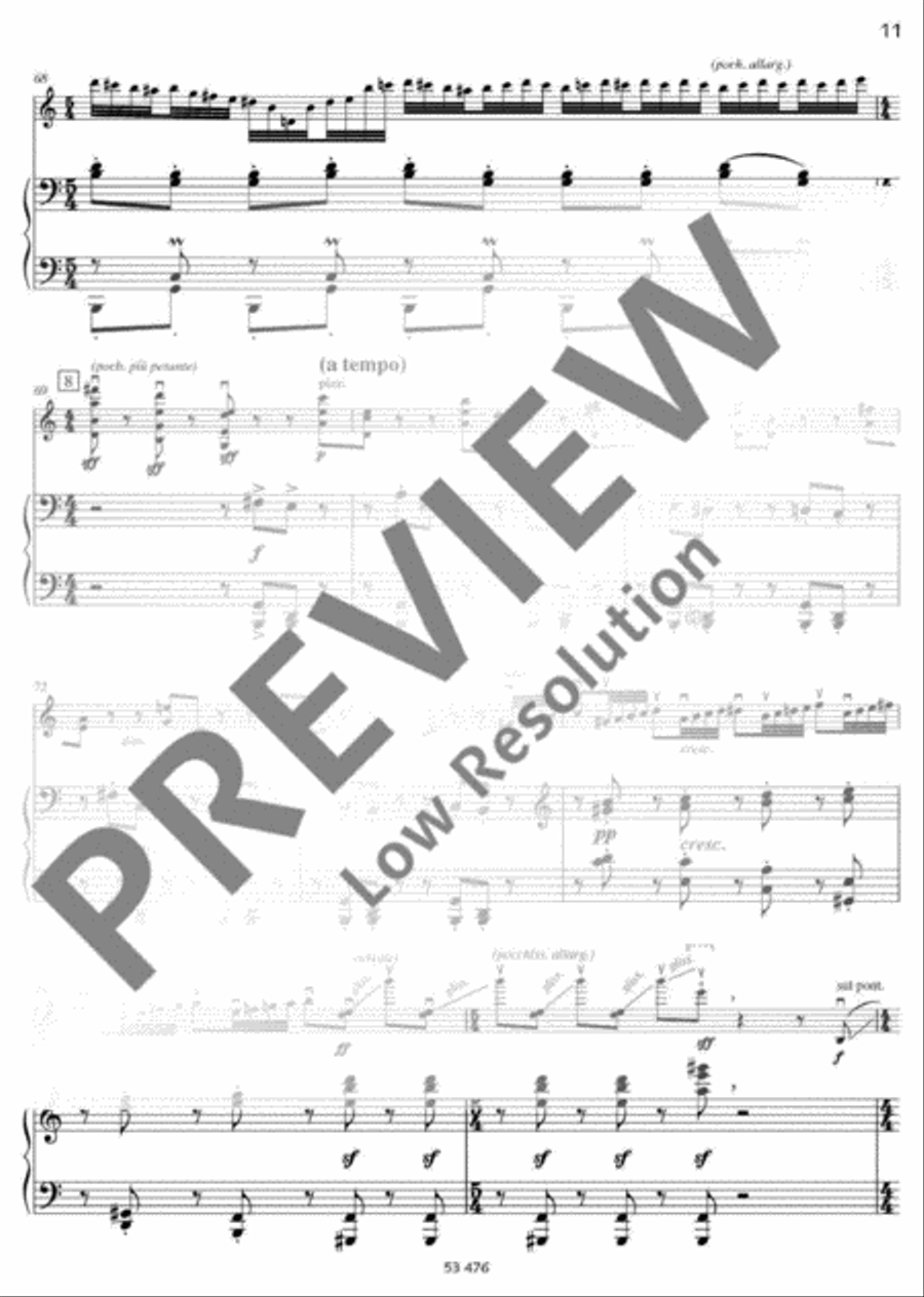 Journey to Eisenstadt Violin Solo scores gallery preview page 12