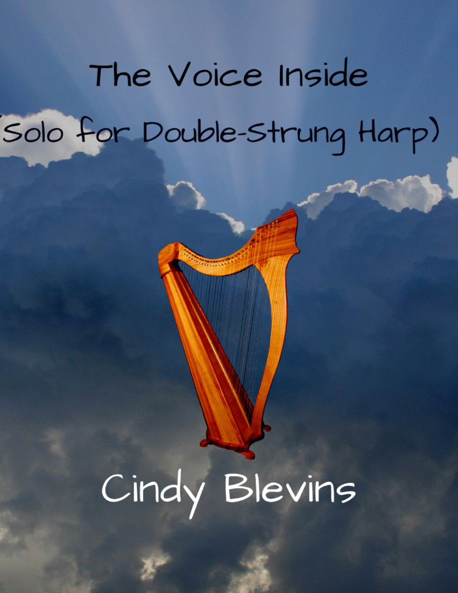 The Voice Inside, original solo for Double-Strung Harp Harp scores gallery preview page 1
