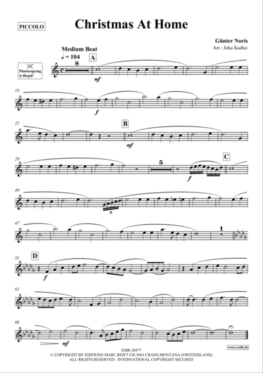 Christmas At Home Piccolo scores gallery preview page 2